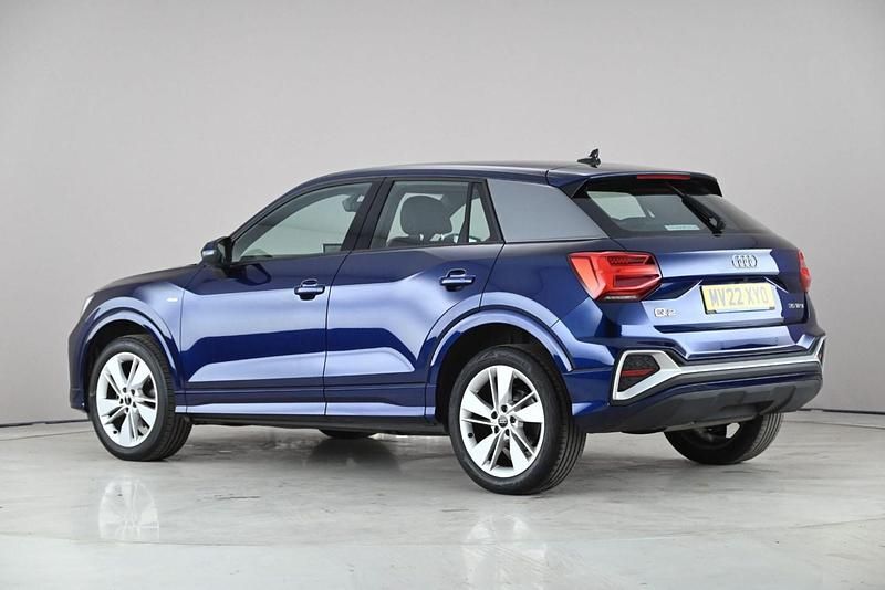 Used Audi Q2 S-Line 150 HP (110 kW) 2022 Blue SUV