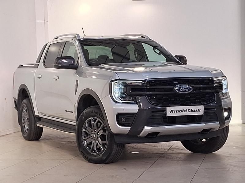 Silver Used 2024 Ford Ranger Wildtrack Pickup | £33,998 (Good price) - Image 1/4