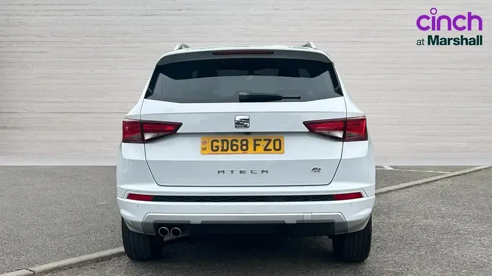 Begagnad Seat Ateca FR 150 HK (110 kW) 2019 Vit SUV
