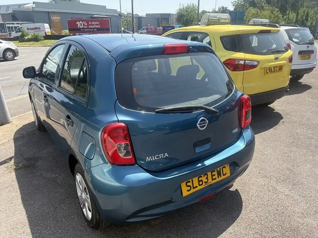 Used Nissan Micra Visia 2013 Blue Hatchback
