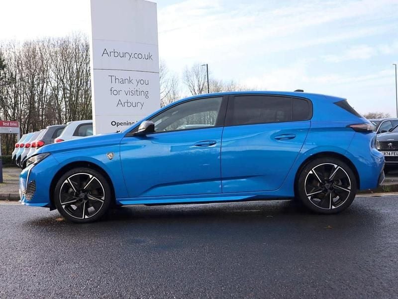 Blue Used 2023 Peugeot e-308 GTi Hatchback | £17,299 (Fair price) - Image 1/2