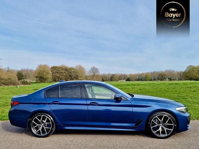 Used BMW 520 M Sport 2020 Blue Sedan