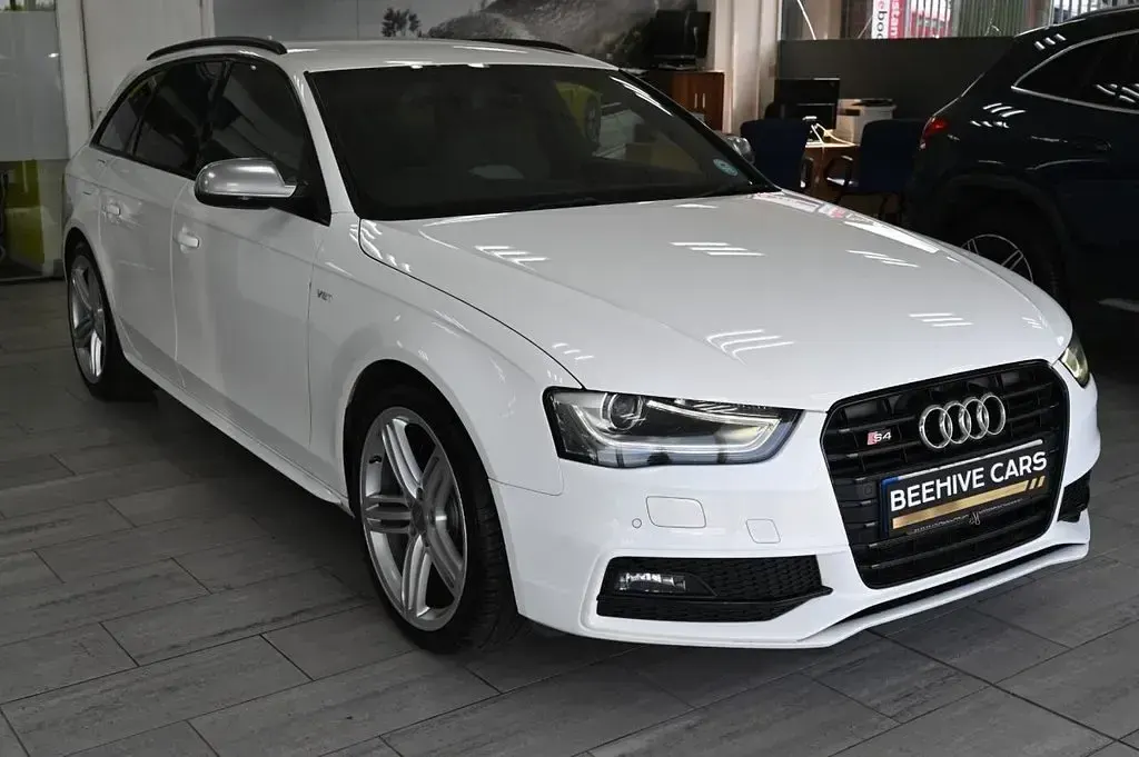 Used Audi S4 Black Edition 333 HP (244 kW) 2014 White Estate