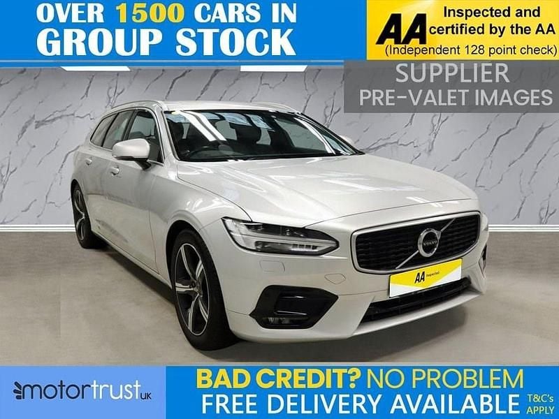 Used Volvo V90 R-Design 190 HP (139 kW) 2018 Silver Estate