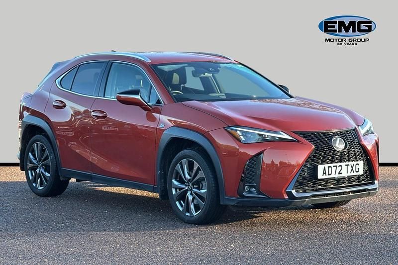 Orange Used 2022 Lexus UX Sport Design Packet SUV | £21,490 (Fair price) - Image 1/3