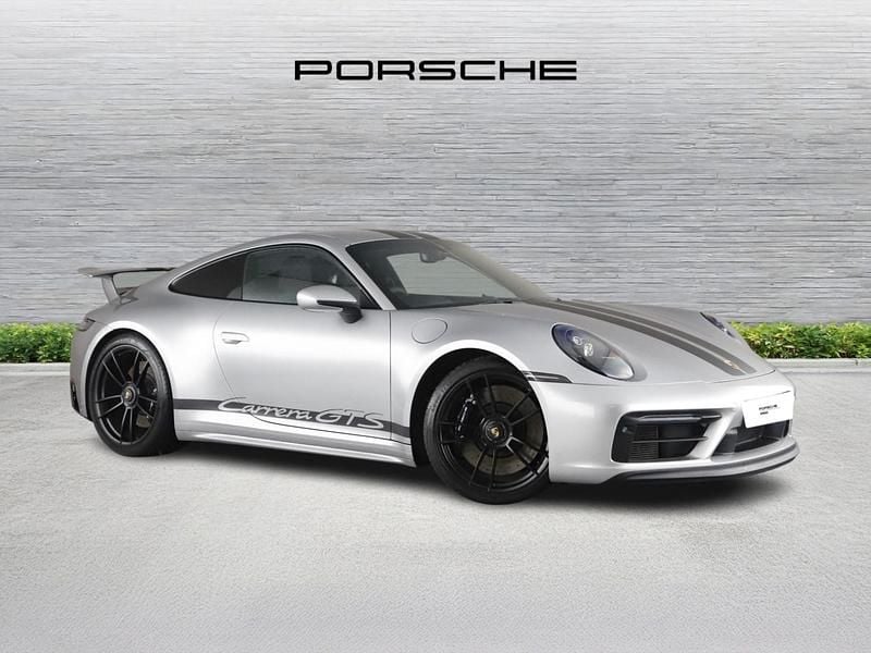 Silver Used 2022 Porsche 911 Carrera 4 GTS Coupe | £110,900 (Fair price) - Image 1/4
