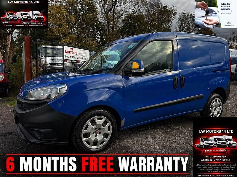 Usado Fiat Doblò 90 HP (66 kW) 2015 Azul Monovolume