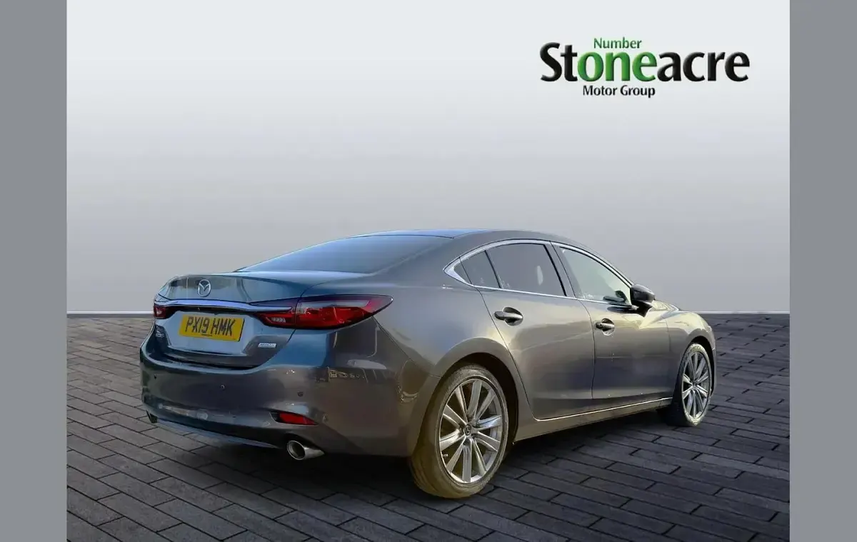 Begagnad Mazda 6 Inclusive 165 HK (121 kW) 2019 Grå Sedan