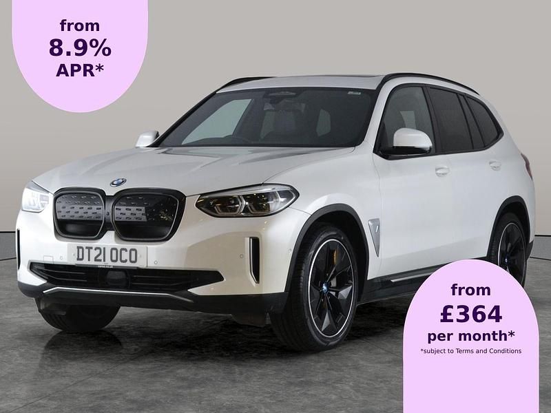 White Used 2021 BMW iX3 Comfort Edition SUV | £24,128 (Good price) - Image 1/2