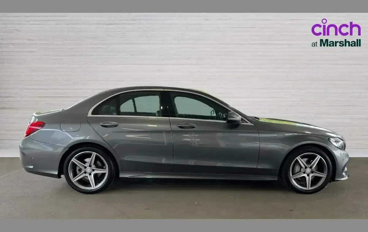 Used Mercedes C220 AMG line 168 HP (123 kW) 2017 Grey Sedan