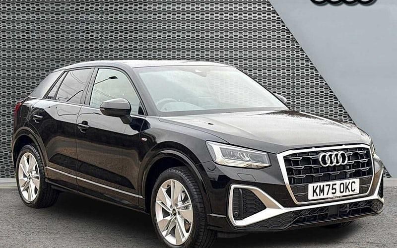 Black Used 2025 Audi Q2 S-Line SUV | £28,826 (Expensive) - Image 1/4