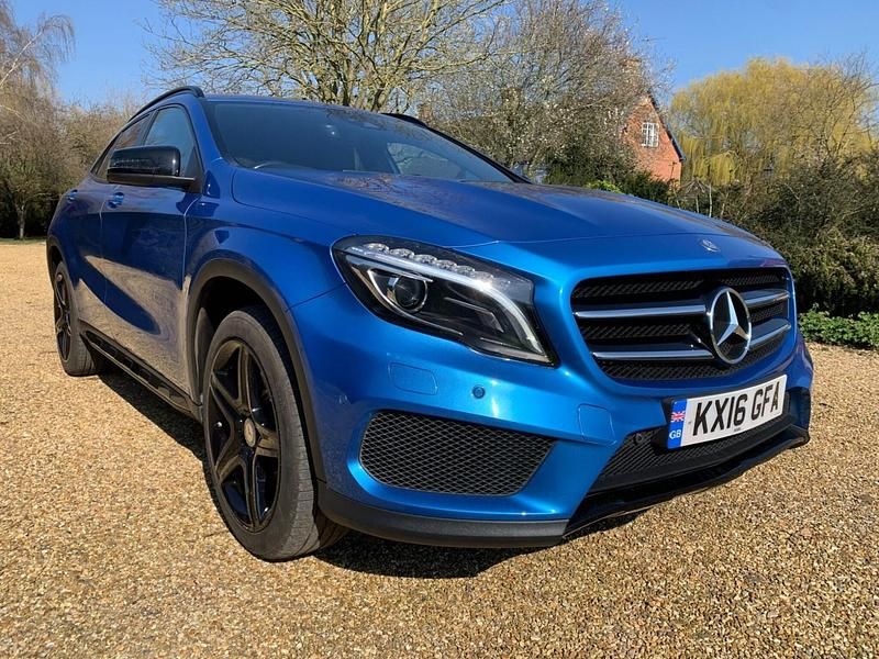 Used Mercedes GLA220 AMG line 2016 Blue SUV