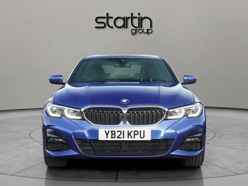 Used BMW 330e M Sport 288 HP (211 kW) 2021 Blue Sedan