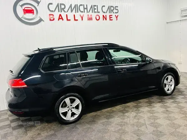 Used VW Golf VII Edition 110 HP (80 kW) 2017 Black Estate