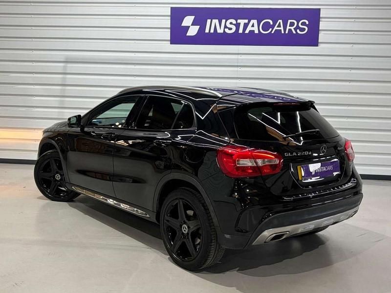Used Mercedes GLA220 AMG line 177 HP (130 kW) 2017 Black SUV