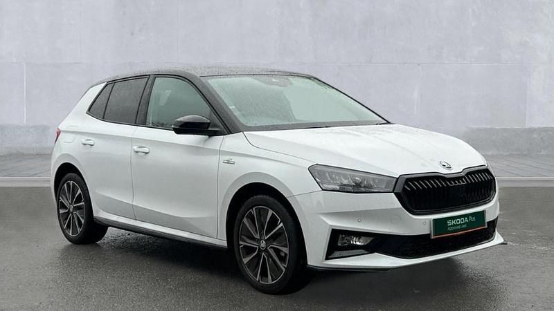 White Used 2022 Skoda Fabia Monte Carlo Hatchback | £16,990 (A bit pricey) - Image 1/4