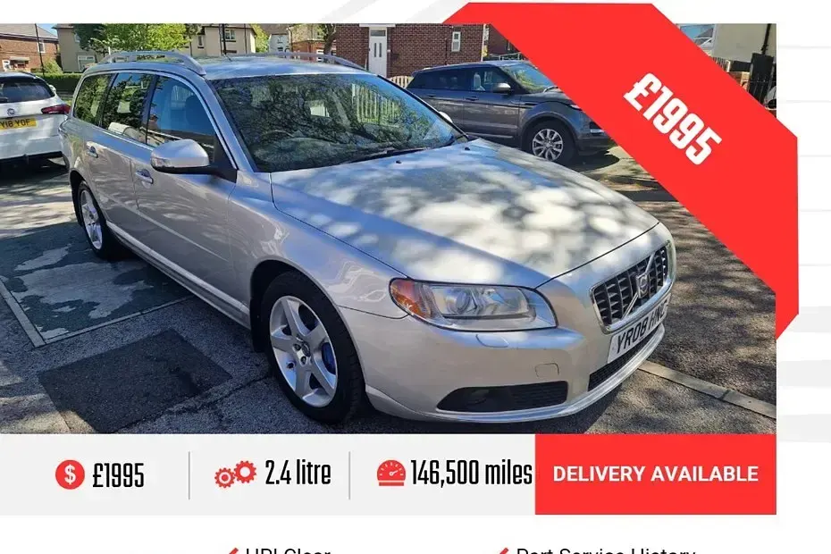Używany Volvo V70 SE Lux 2008 Kombi