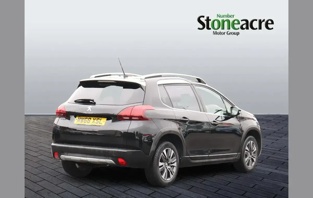 Used Peugeot 2008 Allure Premium 82 HP (60 kW) 2018 Black SUV