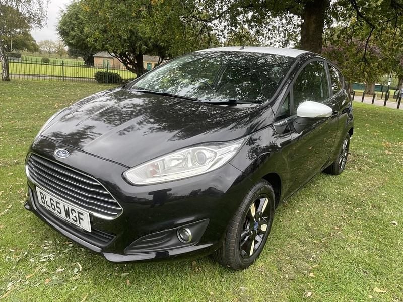 Used Ford Fiesta Zetec 2015 Black Hatchback