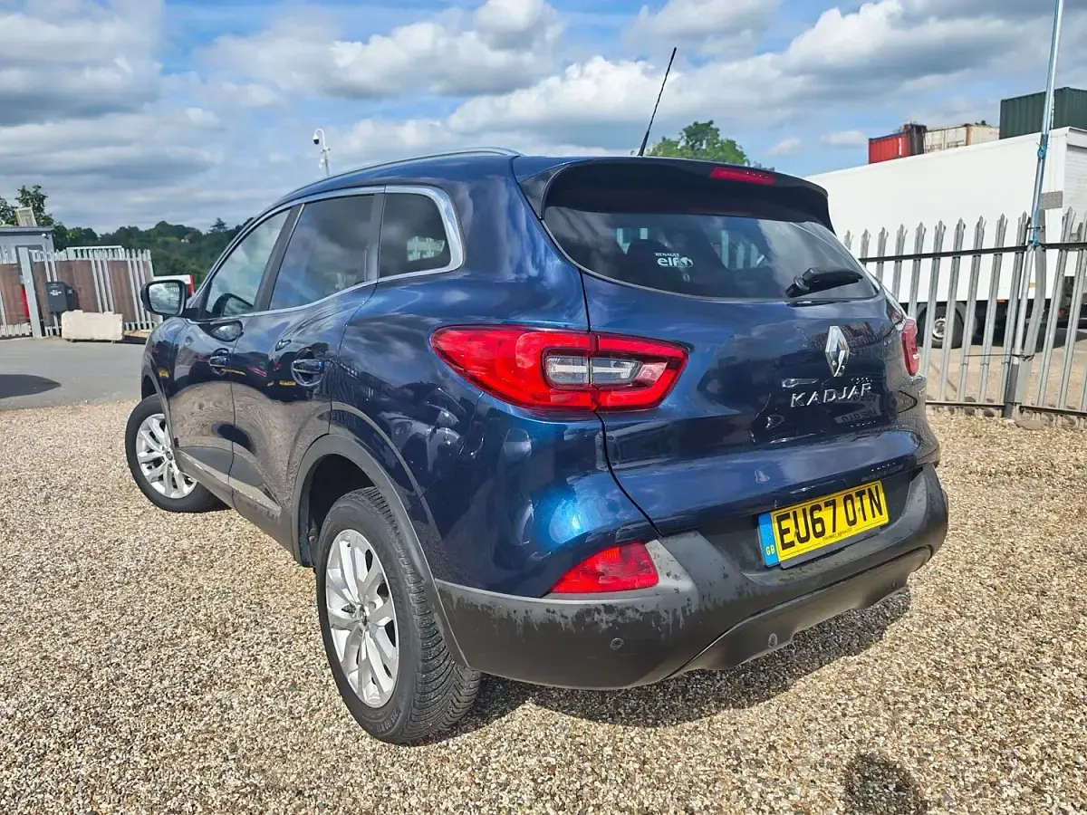 Used Renault Kadjar Dynamique 110 HP (80 kW) 2017 Blue SUV