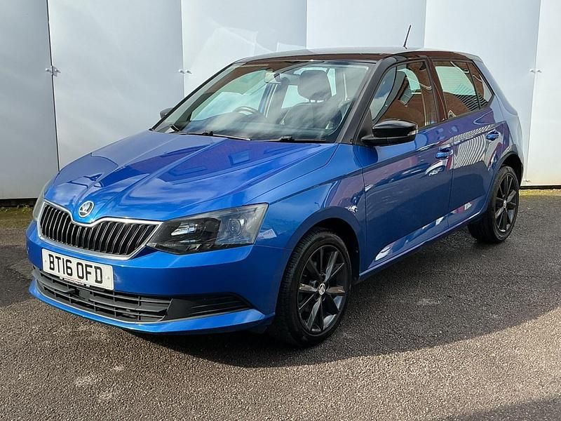 Used Skoda Fabia Colour Edition 2016 Blue Hatchback