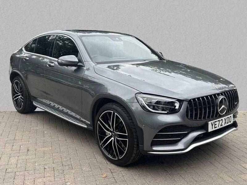Grey Used 2022 Mercedes GLC43 AMG Premium Plus Coupe | £49,495 (Fair price) - Image 1/4