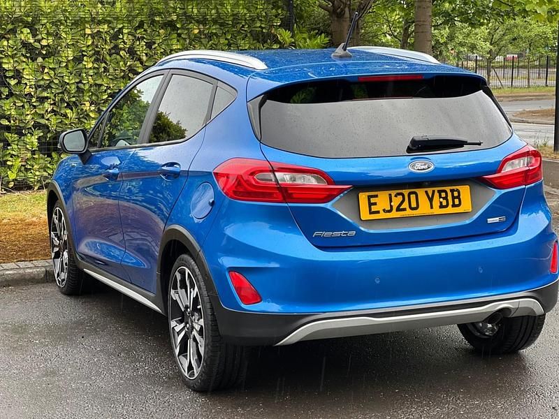 Used Ford Fiesta Active X 2020 Blue Hatchback