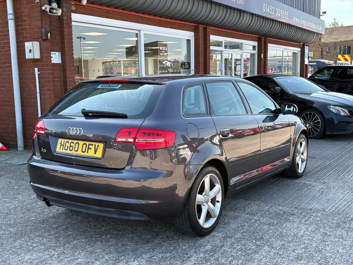 Used Audi A3 Premium 102 HP (75 kW) 2010 Lava grey Hatchback