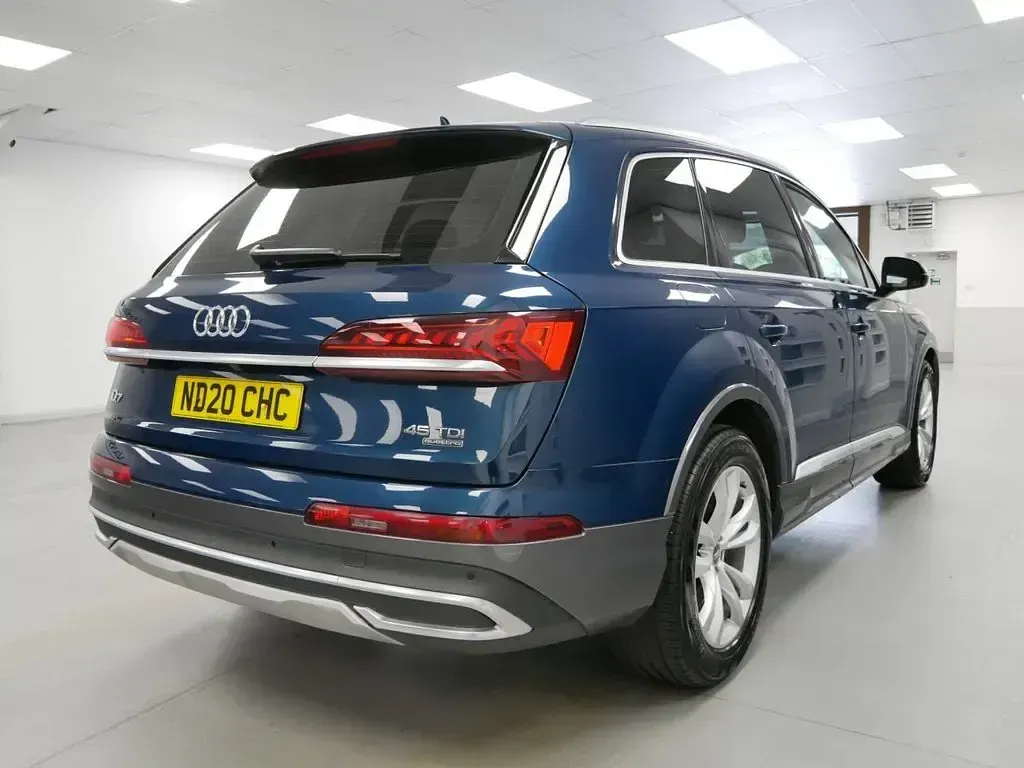 Used Audi Q7 Sport 230 HP (169 kW) 2020 Blue SUV