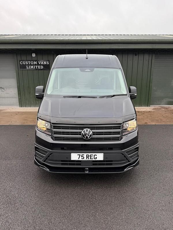 New VW Crafter 140 HP (102 kW) 2025 Black Van