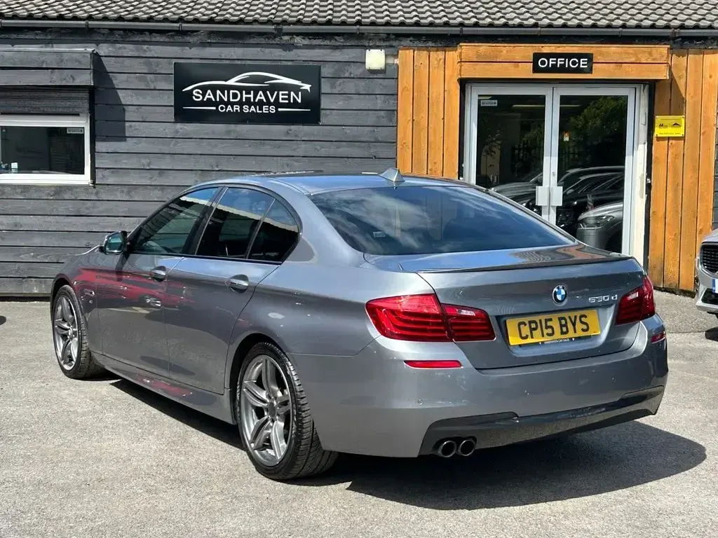 Used BMW 530 M Sport 258 HP (189 kW) 2015 Grey Sedan