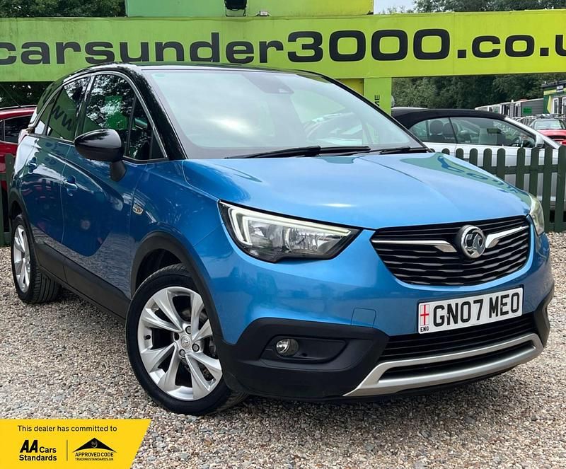 Blue Used 2018 Vauxhall Crossland X S SUV | £6,800 (Fair price) - Image 1/4