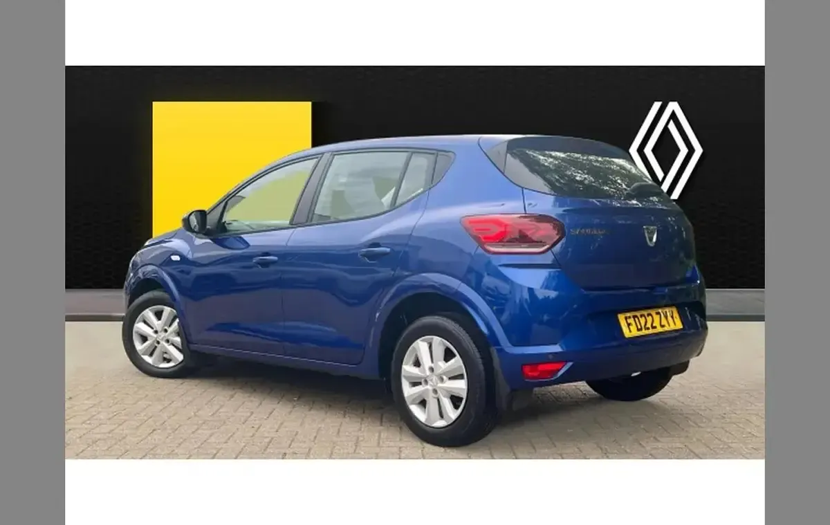 Used Dacia Sandero Comfort 90 HP (66 kW) 2022 Blue Hatchback