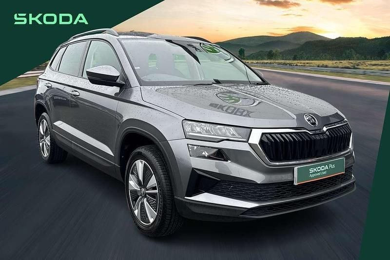 Grey Used 2022 Skoda Karoq SE Drive SUV | £16,499 (Fair price) - Image 1/4