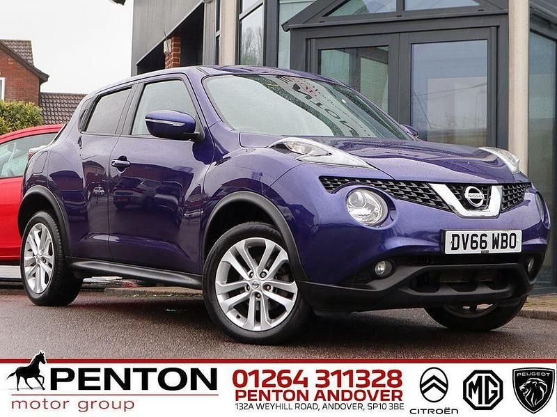 Blue Used 2016 Nissan Juke Acenta SUV | £6,490 (Fair price) - Image 1/4