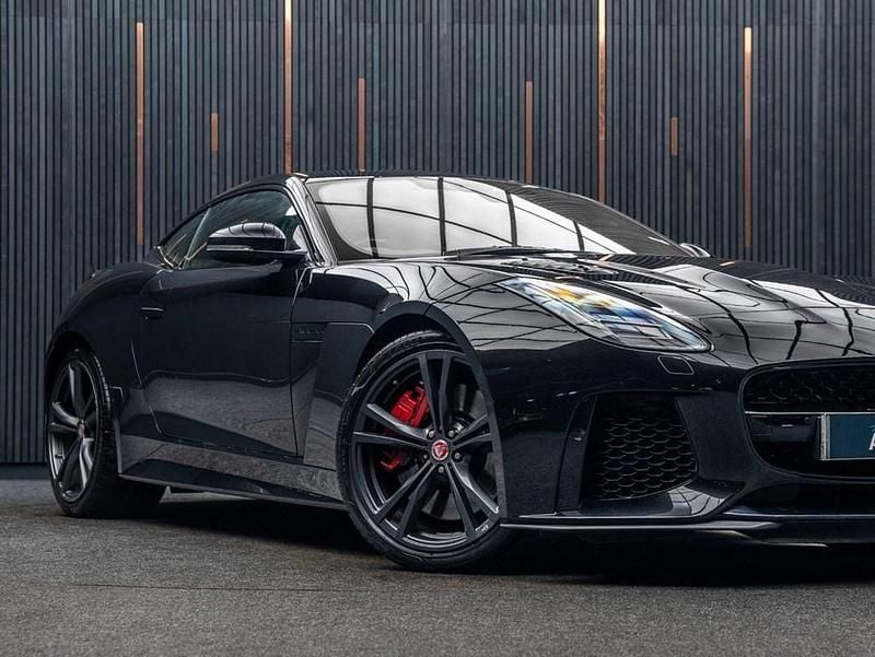 Used Jaguar F-Type SVR 2020 Black Coupe