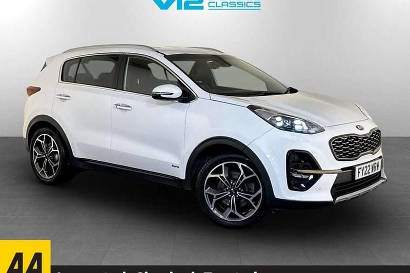 Used Kia Sportage GT-Line 136 HP (100 kW) 2021 White SUV