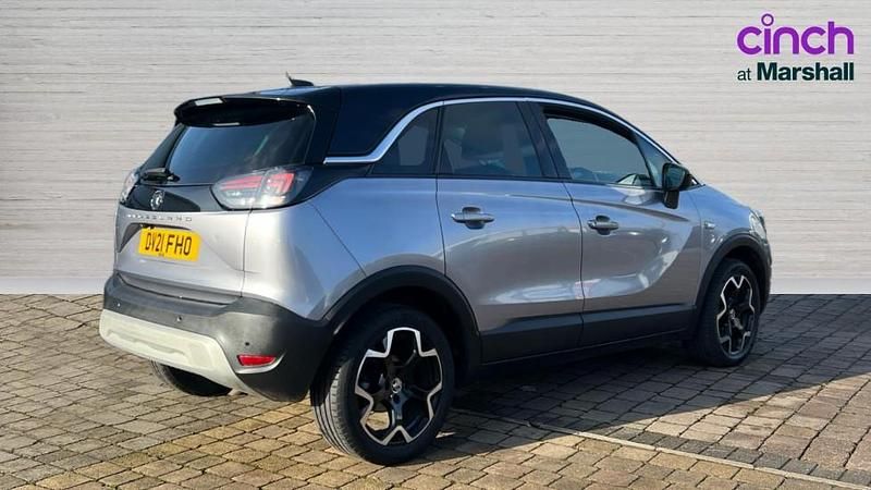 Used Vauxhall Crossland Elite 130 HP (95 kW) 2021 Grey SUV