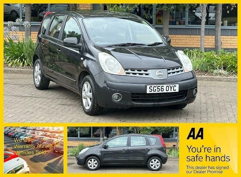 Black Used 2006 Nissan Note SE MPV | £2,475 (Good price) - Image 1/4