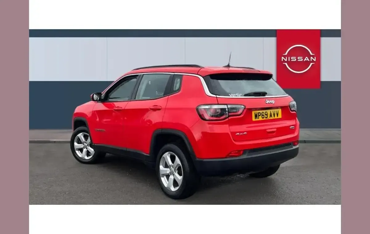 Used Jeep Compass Longitude 140 HP (102 kW) 2019 Red SUV