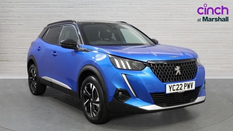 Blue Used 2022 Peugeot 2008 GTi SUV | £13,690 (Good price) - Image 1/4