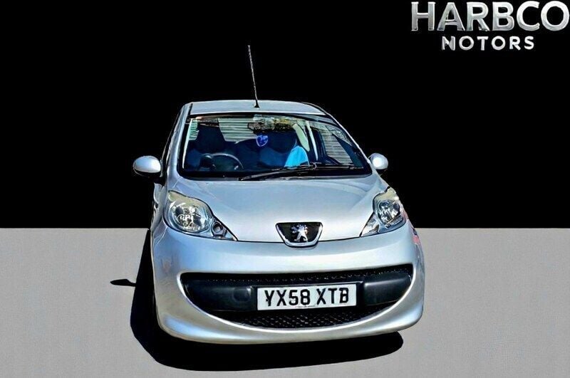 Silver Used 2008 Peugeot 107 Urban Move Hatchback | £2,495 (Good price) - Image 1/4