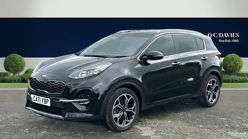 Used Kia Sportage GT-Line 174 HP (127 kW) 2021 Black SUV