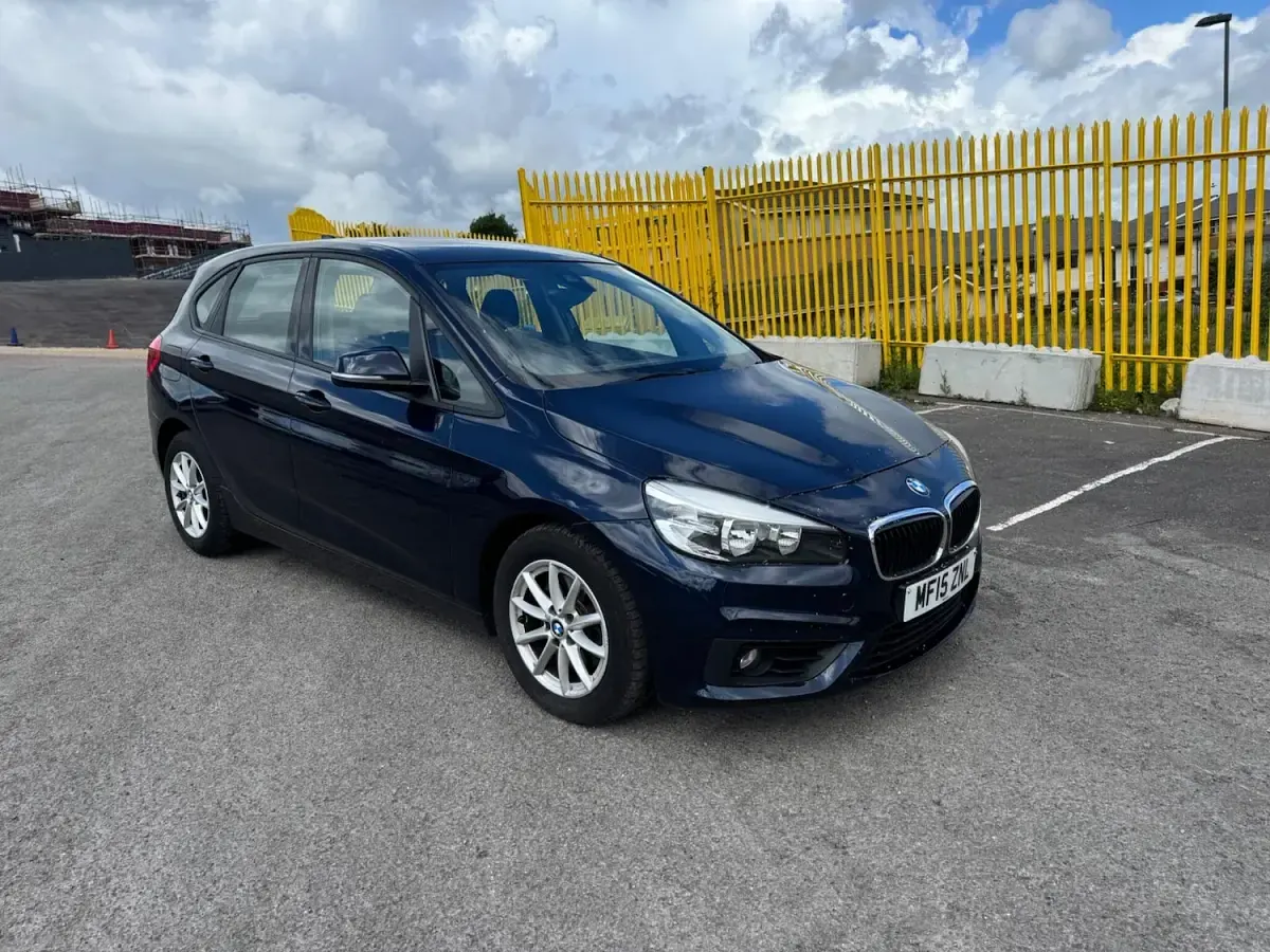Used BMW 218 Impressive 2015 Blue Hatchback