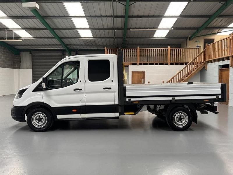 Used Ford Transit 130 HP (95 kW) 2022 White Cabriolet