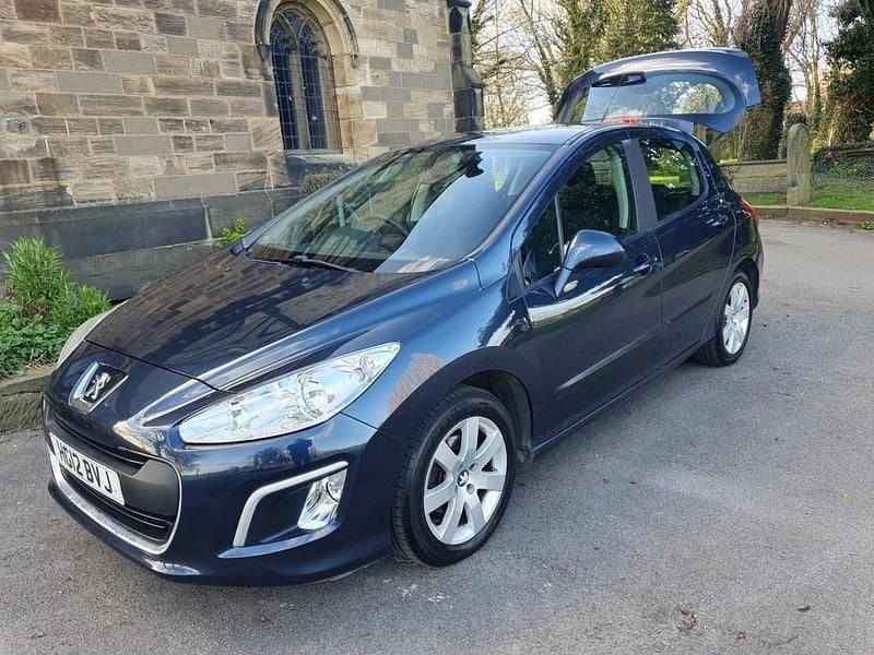 Used Peugeot 308 2012 Blue Hatchback