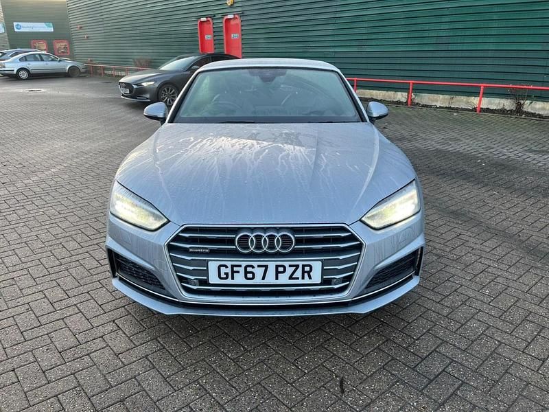 Used Audi A5 Cabriolet S-Line 190 HP (139 kW) 2017 Silver Cabriolet