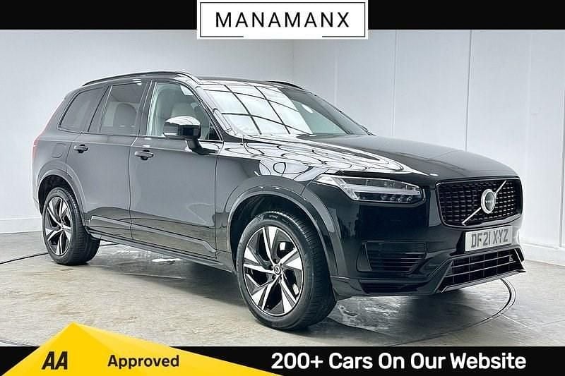 Black Used 2021 Volvo XC90 R-Design SUV | £33,869 (Good price) - Image 1/3