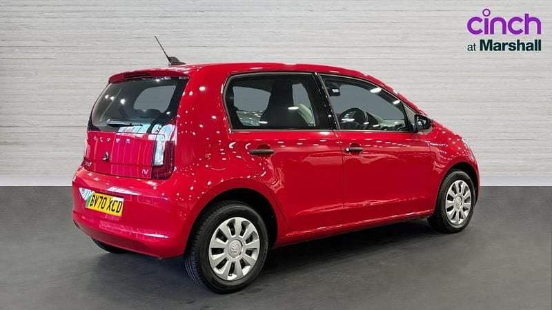 Used Skoda Citigo-e IV SE 61 kW (83 HP) 2020 Red  Hatchback