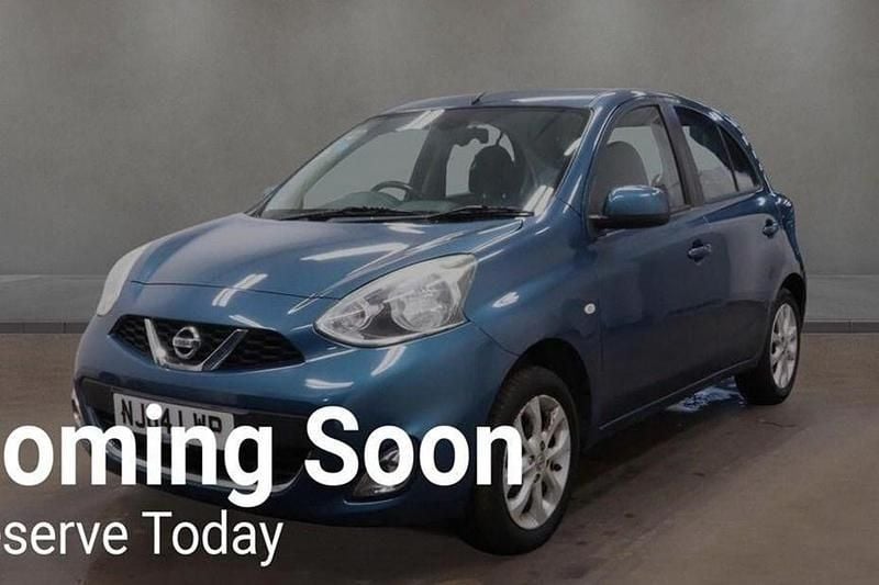 Used Nissan Micra Acenta 80 HP (58 kW) 2014 Blue Hatchback